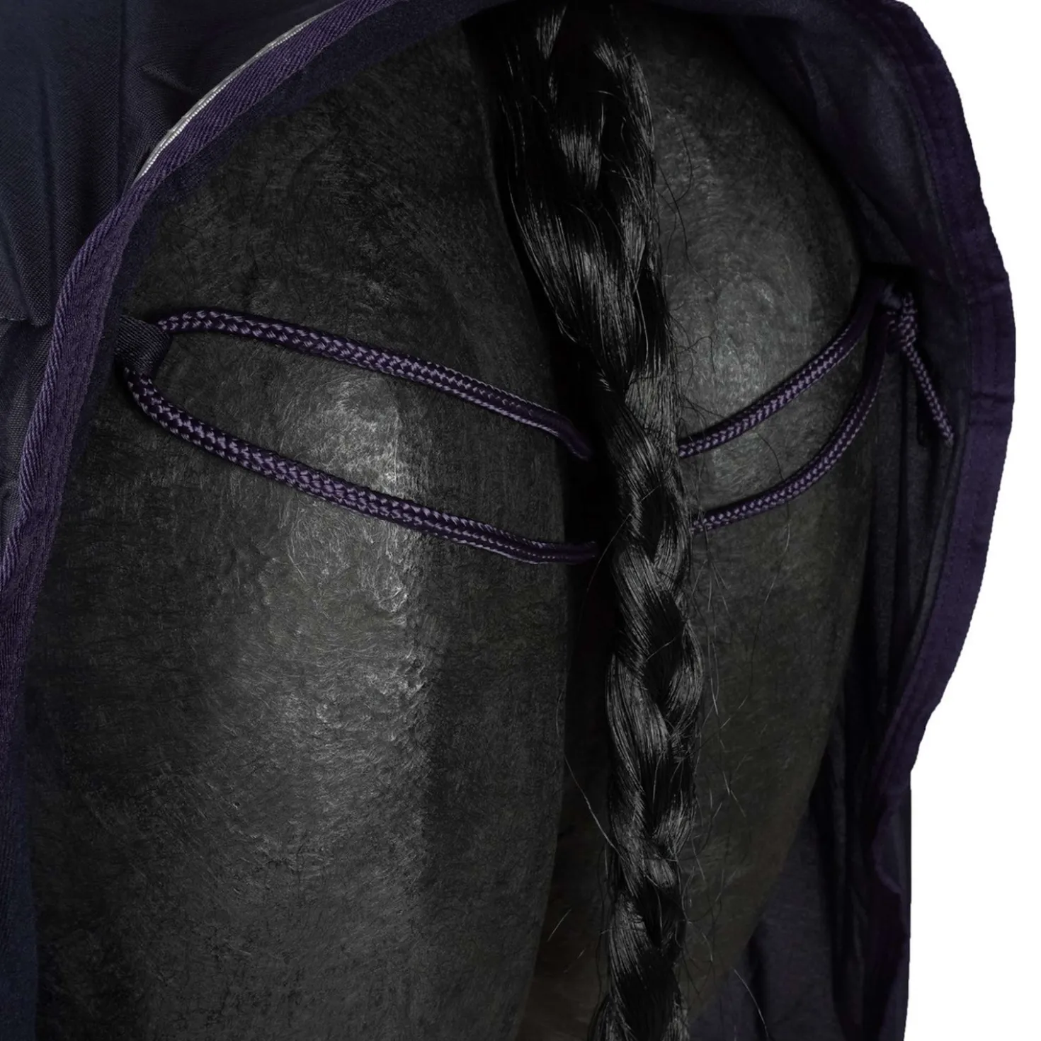 EQUITHÈME Vliegendeken Combo Micro Mesh Navy