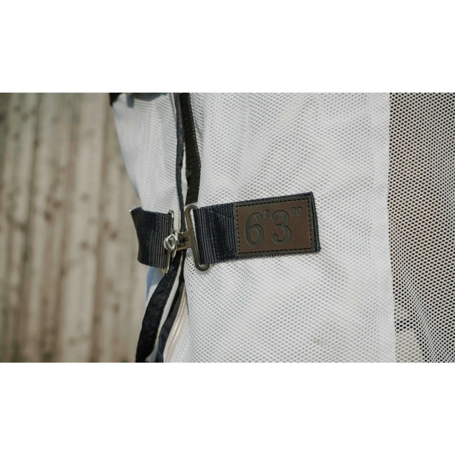 EQUITHÈME Vliegendeken Flycool Combo met Hals Navy/Wit