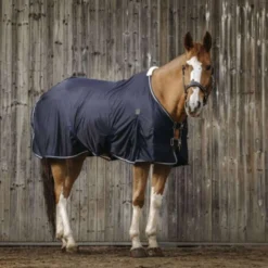 EQUITHÈME Vliegendeken Micro Mesh Navy