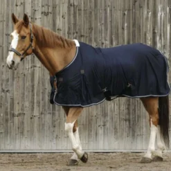 EQUITHÈME Vliegendeken Micro Mesh Navy