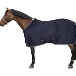 EQUITHÈME Vliegendeken Micro Mesh Navy