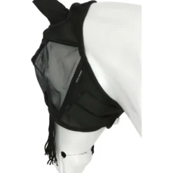 EQUITHÈME Vliegenmasker Franges met UV-Bescherming Zwart