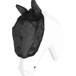 EQUITHÈME Vliegenmasker Halster met UV-Bescherming Zwart