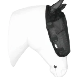 EQUITHÈME Vliegenmasker Halster met UV-Bescherming Zwart