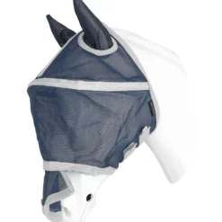 EQUITHÈME Vliegenmasker Hoop met UV-Bescherming Navy