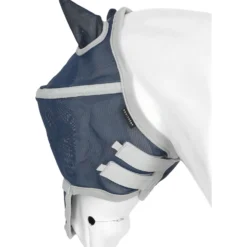 EQUITHÈME Vliegenmasker Hoop met UV-Bescherming Navy