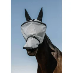 EQUITHÈME Vliegenmasker Protec met UV-Bescherming Zilver