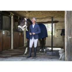 EQUITHÈME Wedstrijdjasje Dublin Heren Marineblauw