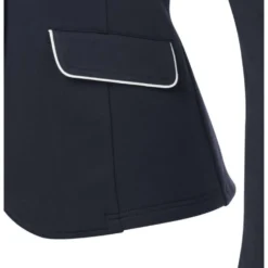 EQUITHÈME Wedstrijdjasje Soft Classic Marine Blauw/Wit