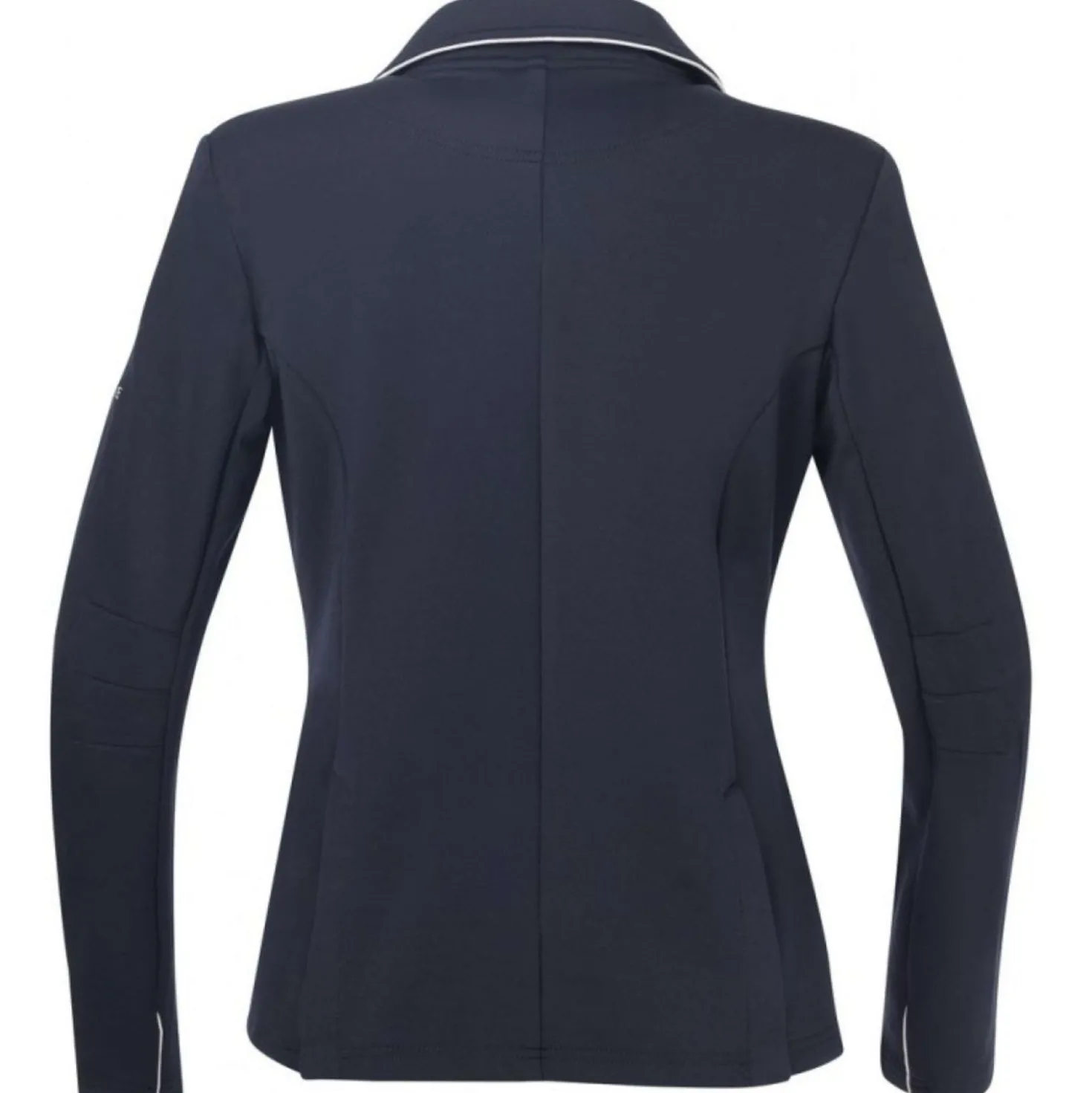 EQUITHÈME Wedstrijdjasje Soft Classic Marine Blauw/Wit