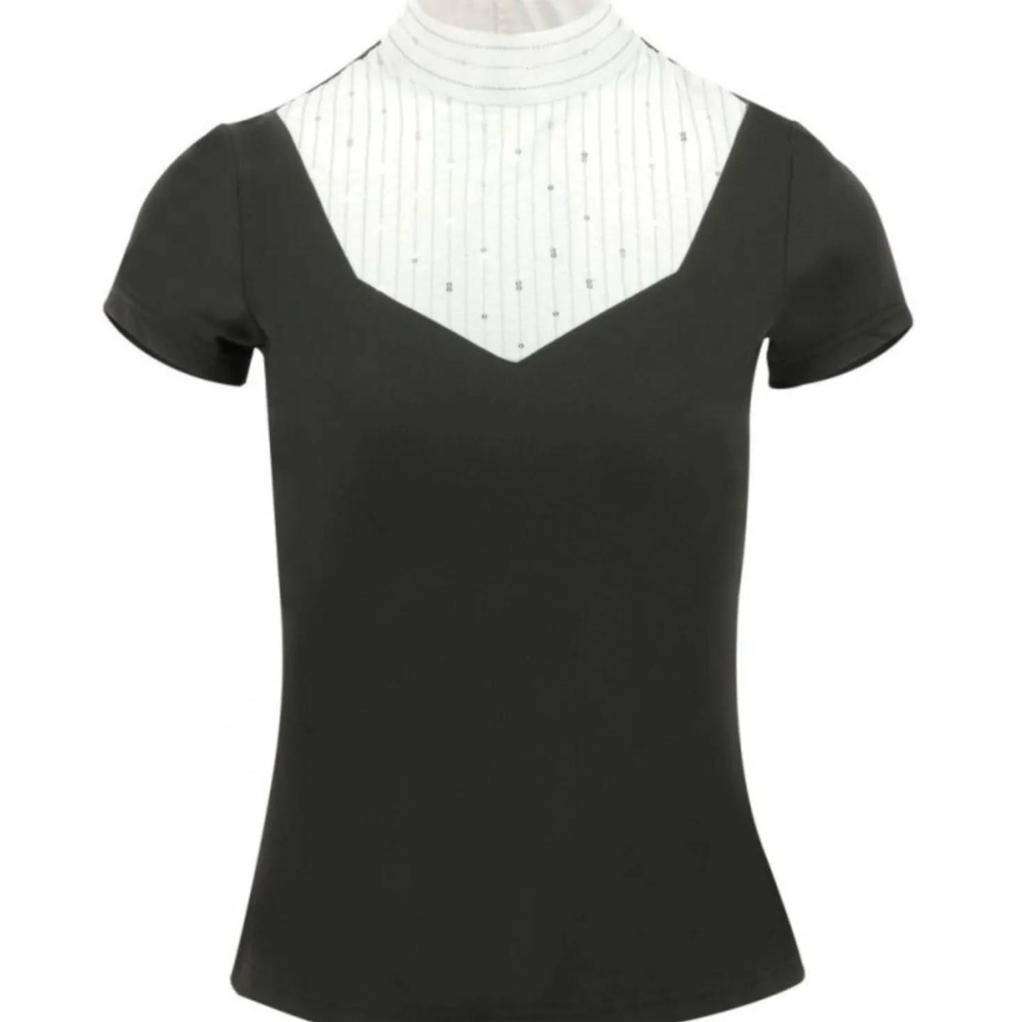 EQUITHÈME Wedstrijdshirt Lerma Dames Zwart