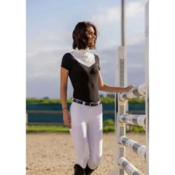 EQUITHÈME Wedstrijdshirt Lerma Dames Zwart