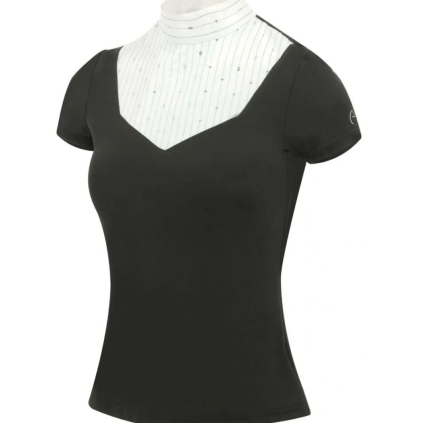 EQUITHÈME Wedstrijdshirt Lerma Dames Zwart