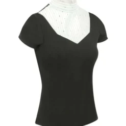 EQUITHÈME Wedstrijdshirt Lerma Dames Zwart