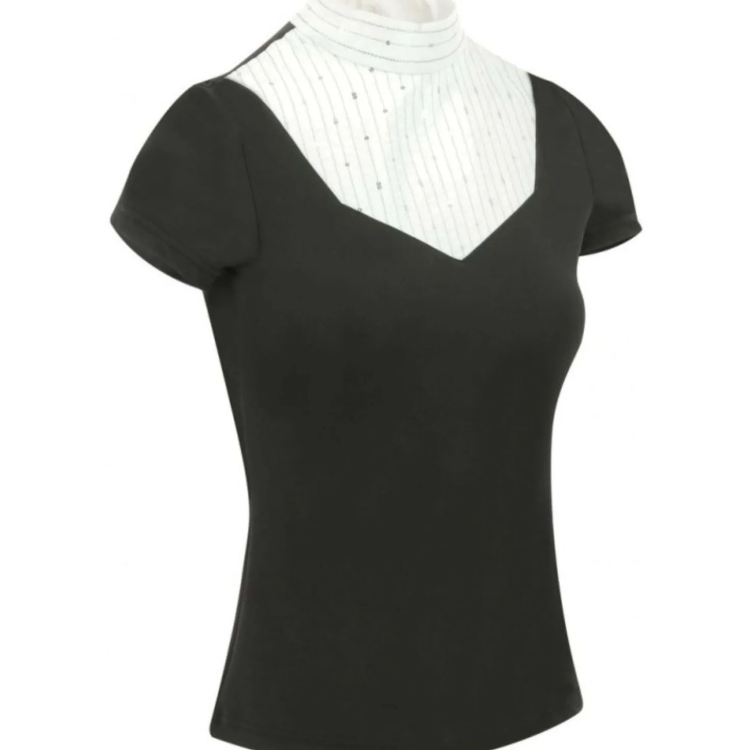 EQUITHÈME Wedstrijdshirt Lerma Dames Zwart