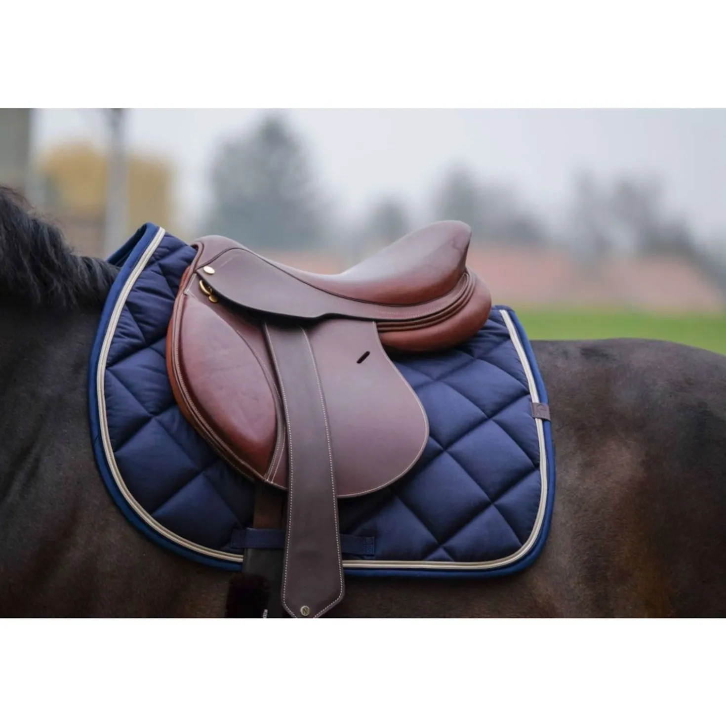 EQUITHÈME Zadeldekje Classic Springen Navy