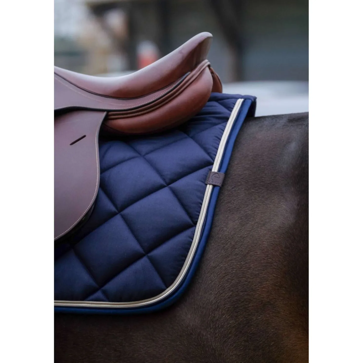 EQUITHÈME Zadeldekje Classic Springen Navy