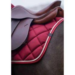 EQUITHÈME Zadeldekje Classic Springen Burgundy