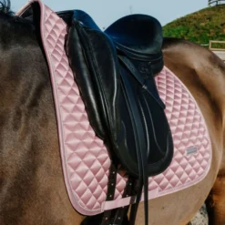 EQUITHÈME Zadeldekje Nacre Dressuur Roze
