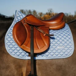 EQUITHÈME Zadeldekje Nacre Springen Blauw