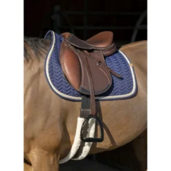 EQUITHÈME Zadeldekje Softy Jumping Navy