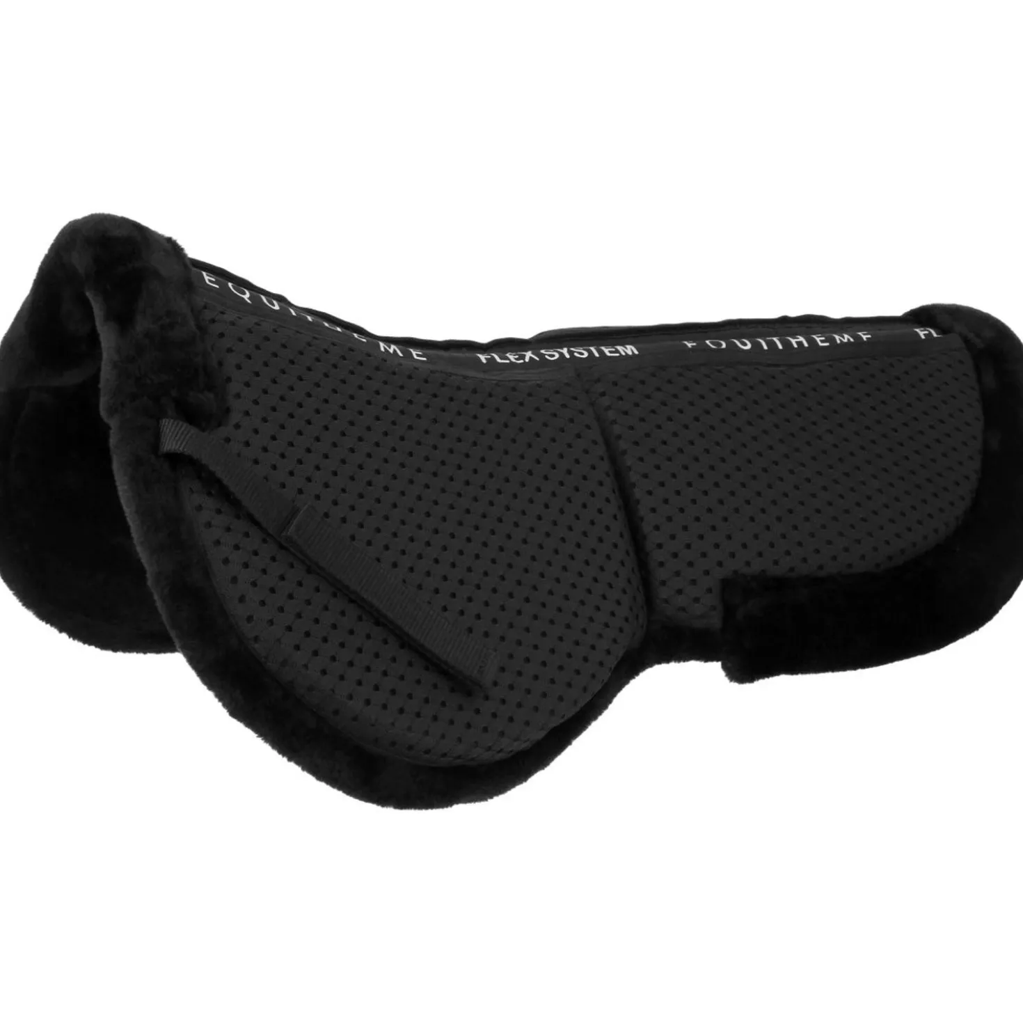 EQUITHÈME Zadelonderlegger Flex System Zwart