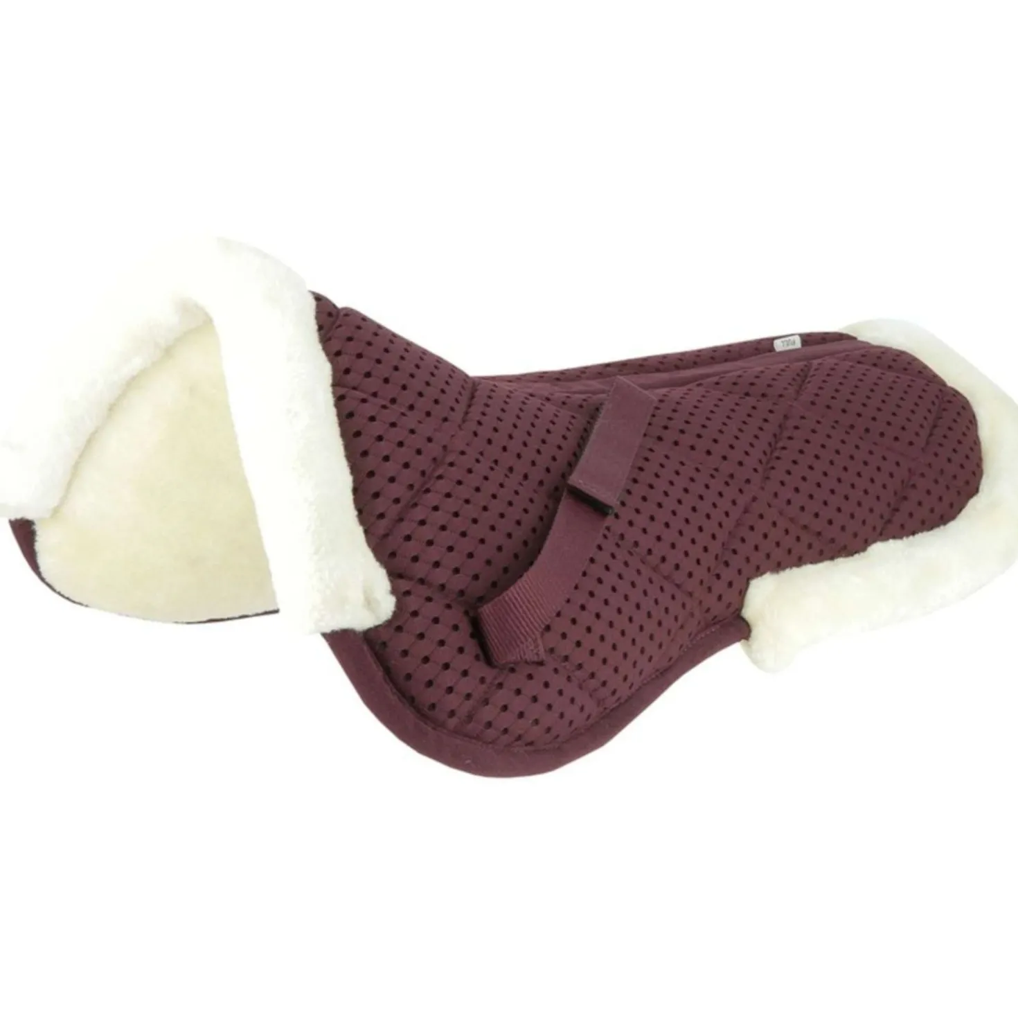 EQUITHÈME Zadelonderlegger Pro Air Burgundy