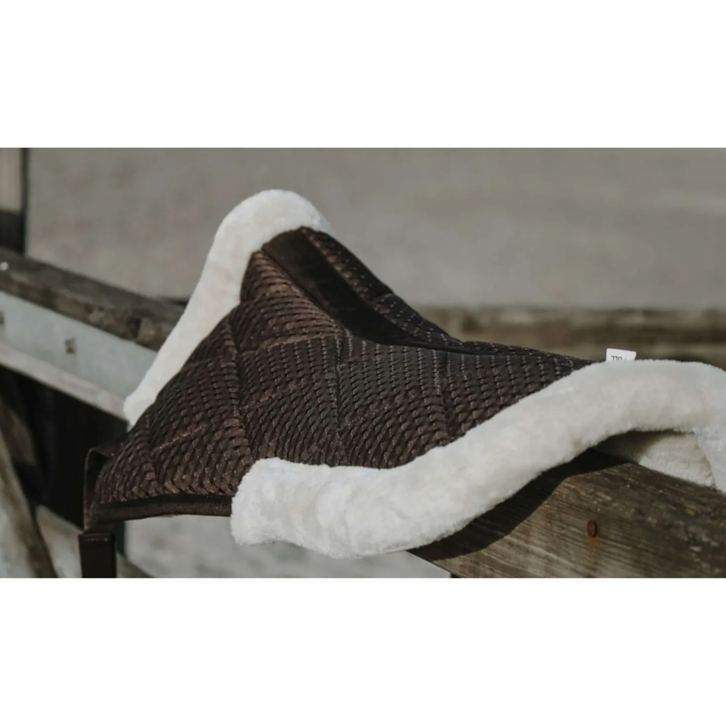 EQUITHÈME Zadelonderlegger Pro Air Choco