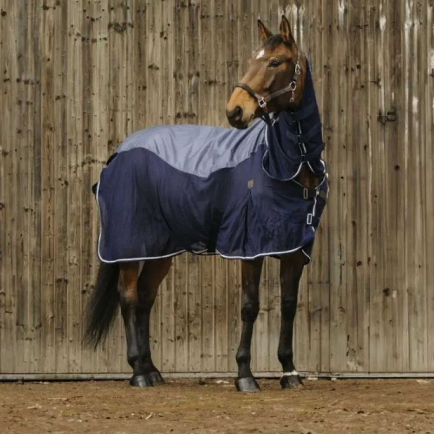 EQUITHÈME Zomerdeken 3-in-1 Mixte Navy