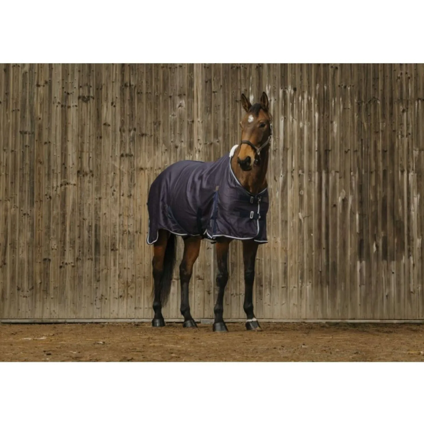 EQUITHÈME Zomerdeken Vague Navy