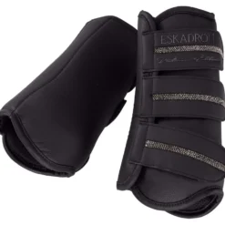 Eskadron Beenbeschermers Platinum '26 Allround Faux Leather Front Zwart