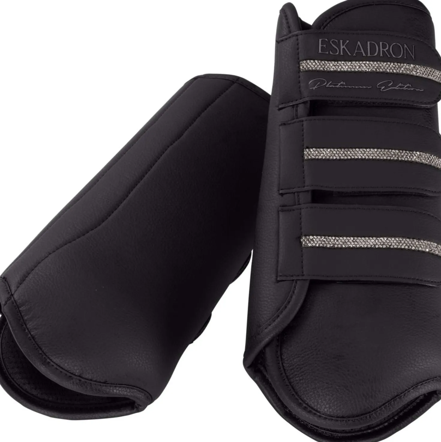 Eskadron Beenbeschermers Platinum '26 Allround Faux Leather Hind Zwart