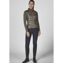 Eskadron Bodywarmer Dynamics Hybrid Powdertaupe