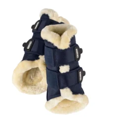 Eskadron Dressage Boots Soft Nep Bont Donkerblauw