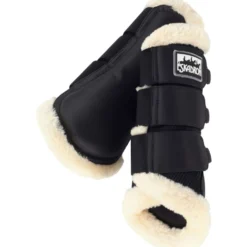Eskadron Dressage Boots Soft Mesh Fauxfur Zwart