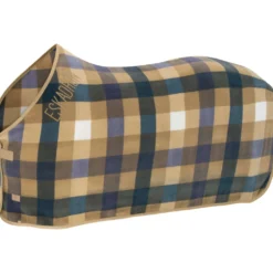 Eskadron Fleecedeken Classic Sports met Ruitpatroon Sierra/Orchid/Ocean/White
