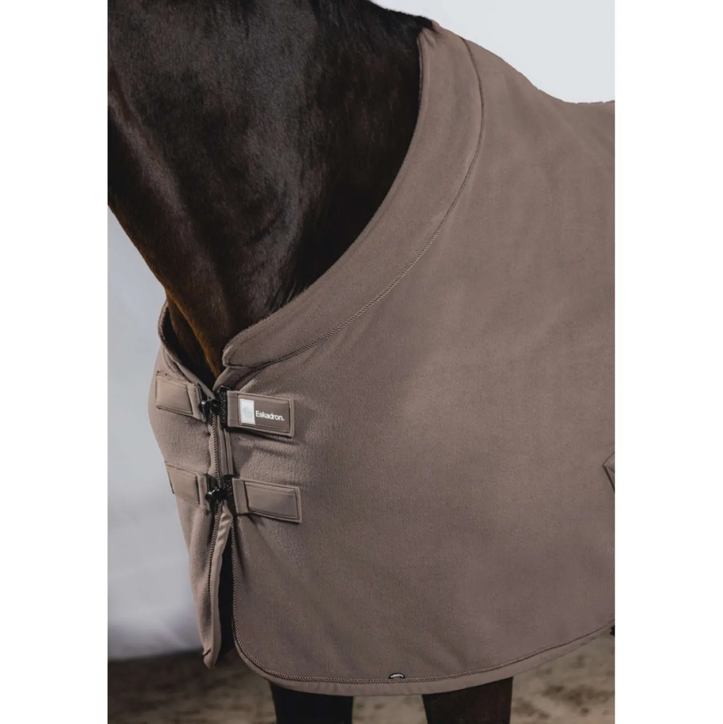 Eskadron Fleecedeken Dynamics Double Powdertaupe
