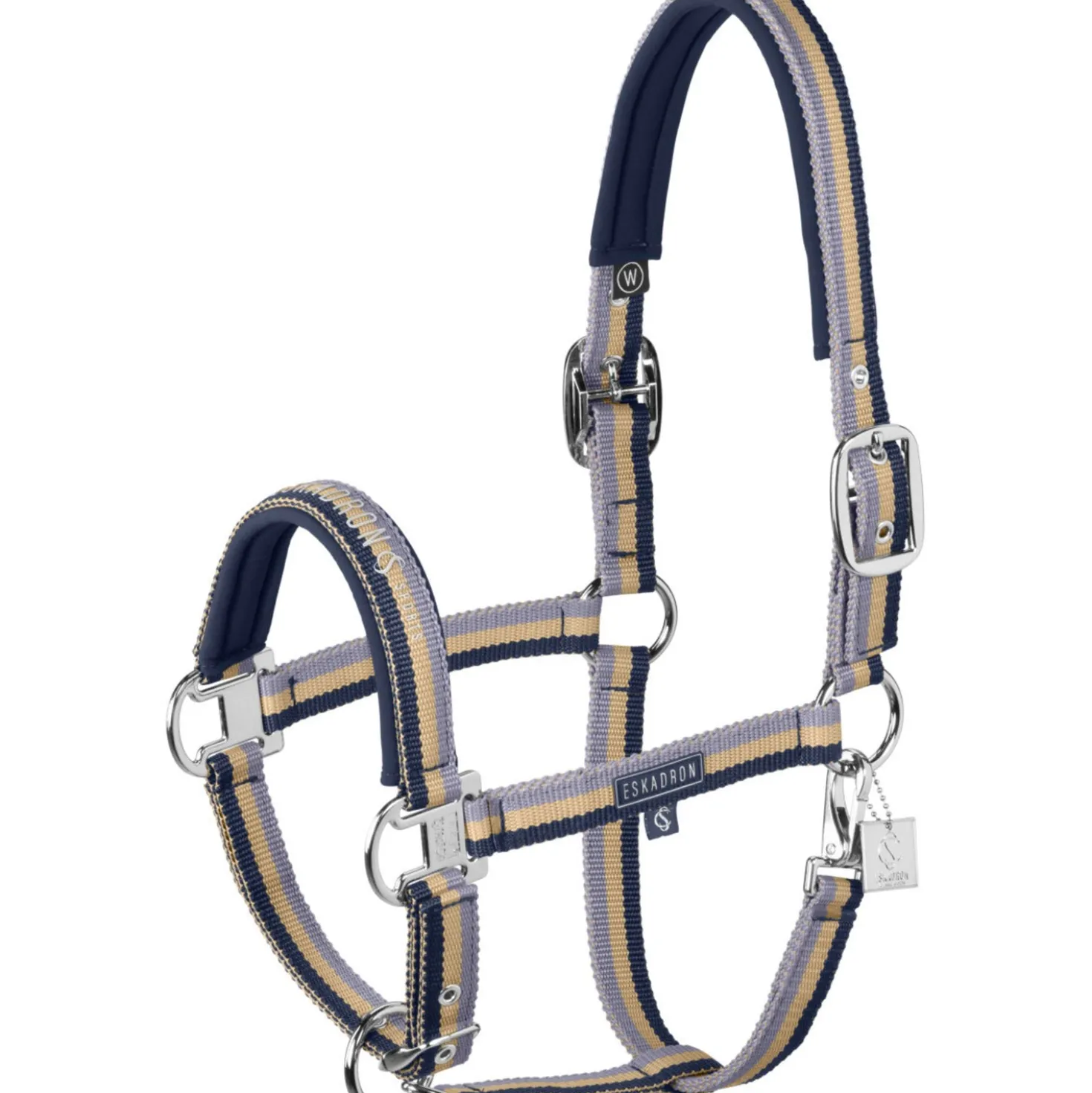 Eskadron Halster Classic Sports Double Pin Navy/Sierra/Orchid
