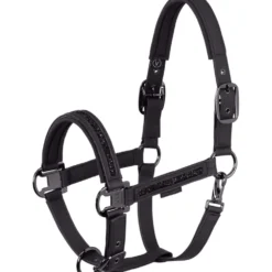 Eskadron Halster Platinum '26 Faux Leather Jewel Zwart