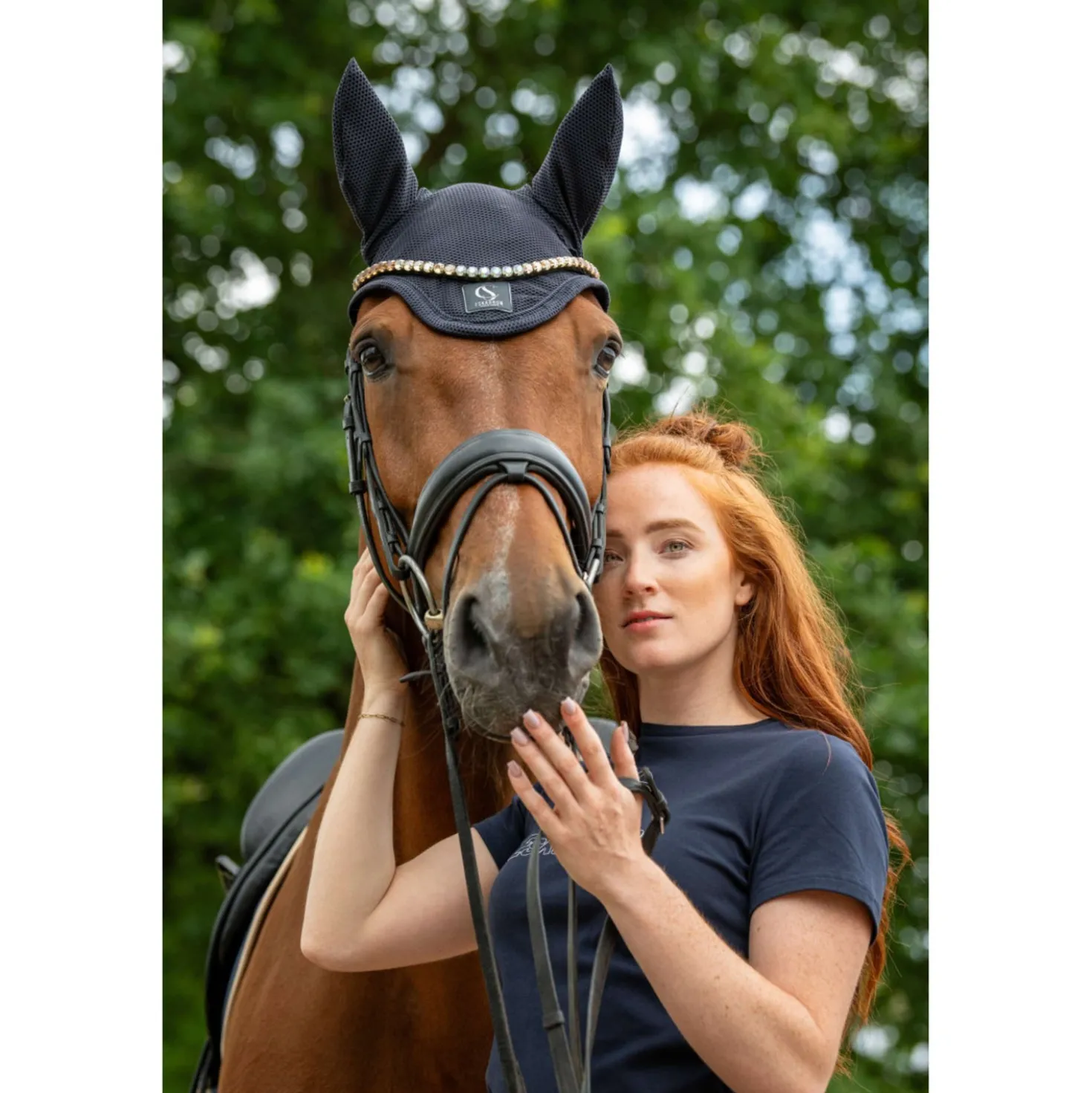 Eskadron Oornetje Classic Sports Dynair Mesh Navy