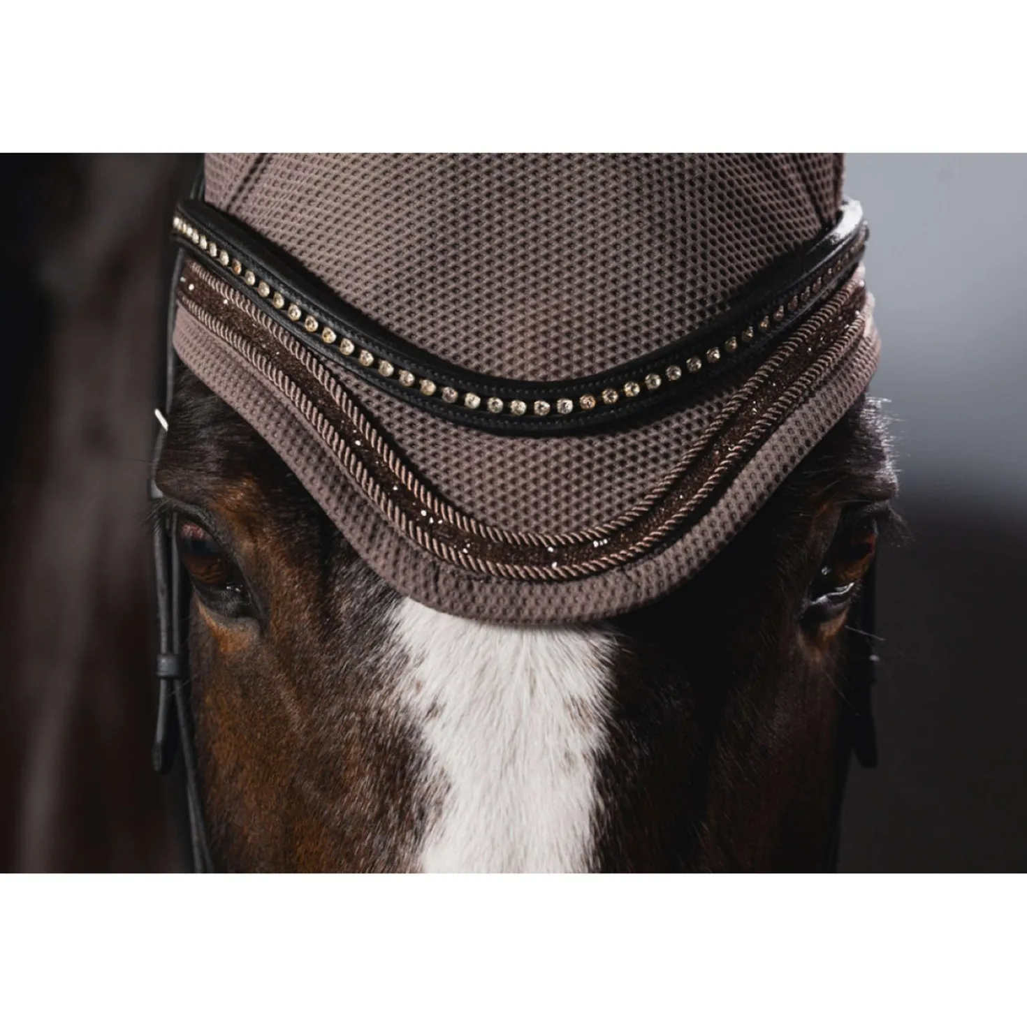 Eskadron Oornetje Dynamics Dynair Mesh Jewel Powdertaupe