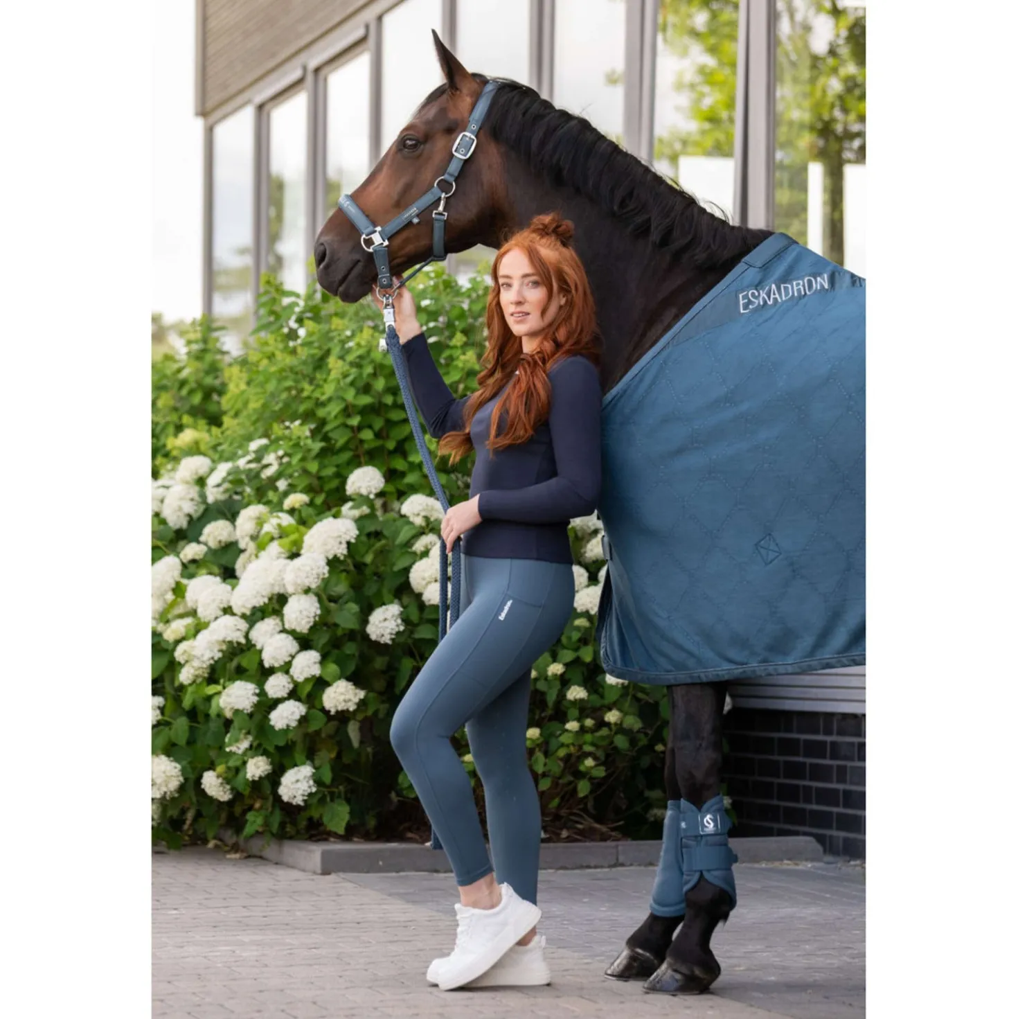 Eskadron Rijlegging Classic Sports Flex Full Grip Ocean