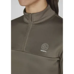 Eskadron Shirt Dynamics Half-Zip Powdertaupe