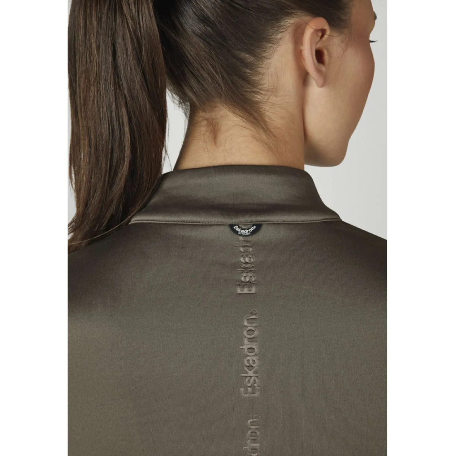 Eskadron Shirt Dynamics Half-Zip Powdertaupe