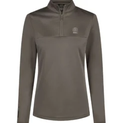 Eskadron Shirt Dynamics Half-Zip Powdertaupe