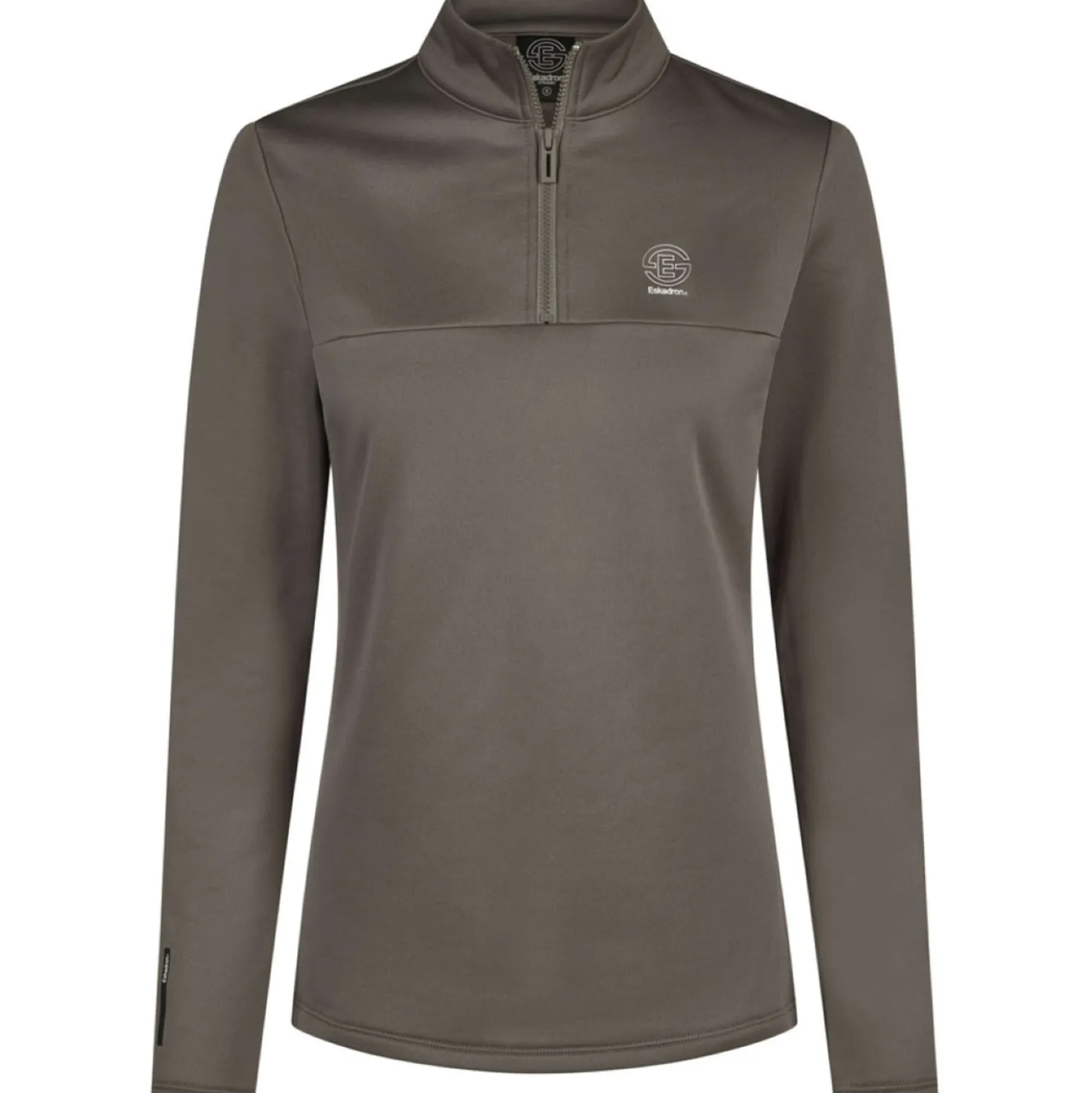 Eskadron Shirt Dynamics Half-Zip Powdertaupe