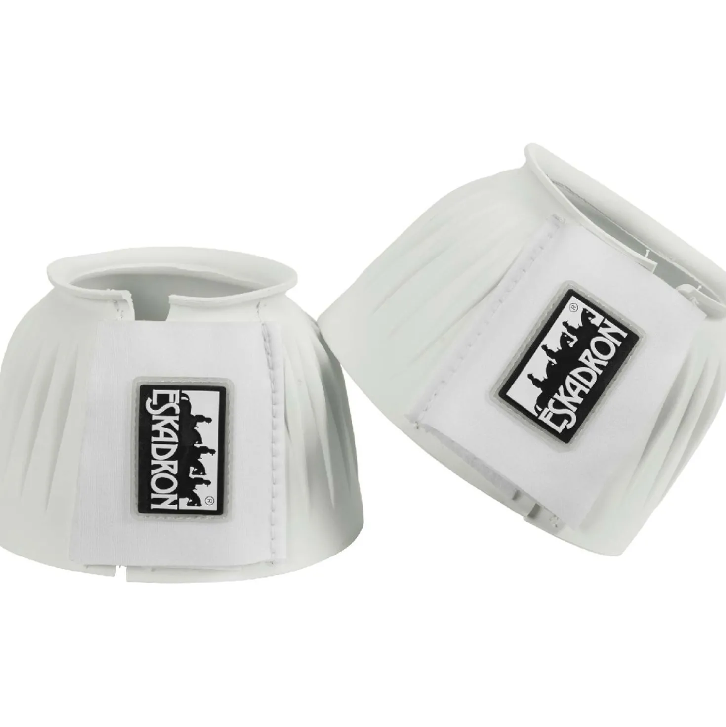 Eskadron Springschoenen Rubber Velcro Wit