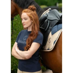 Eskadron Zadeldekje Classic Sports Bigross Mattgloss Dressuur Navy