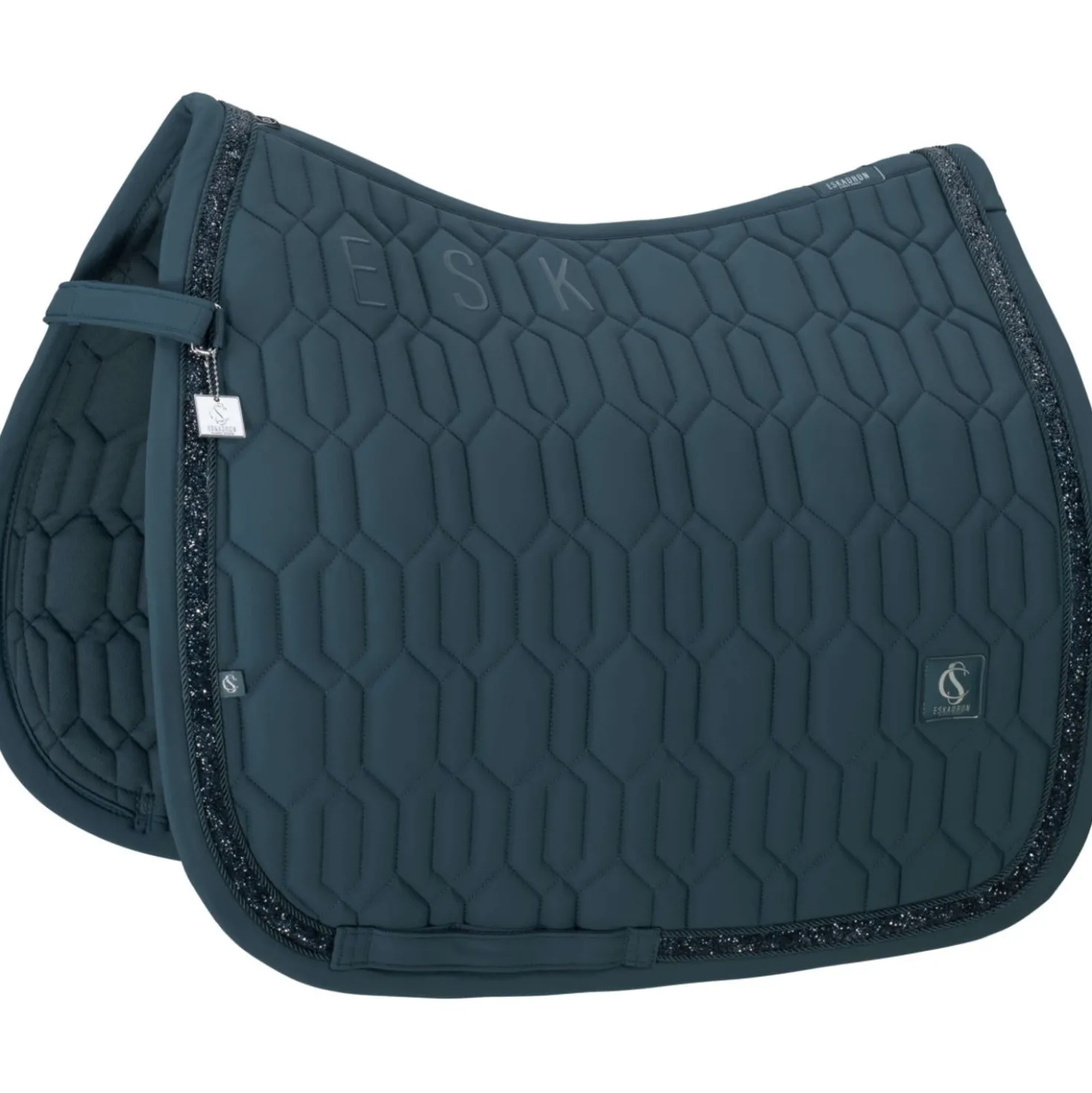 Eskadron Zadeldekje Classic Sports Softshell Jewel Dressuur Ocean