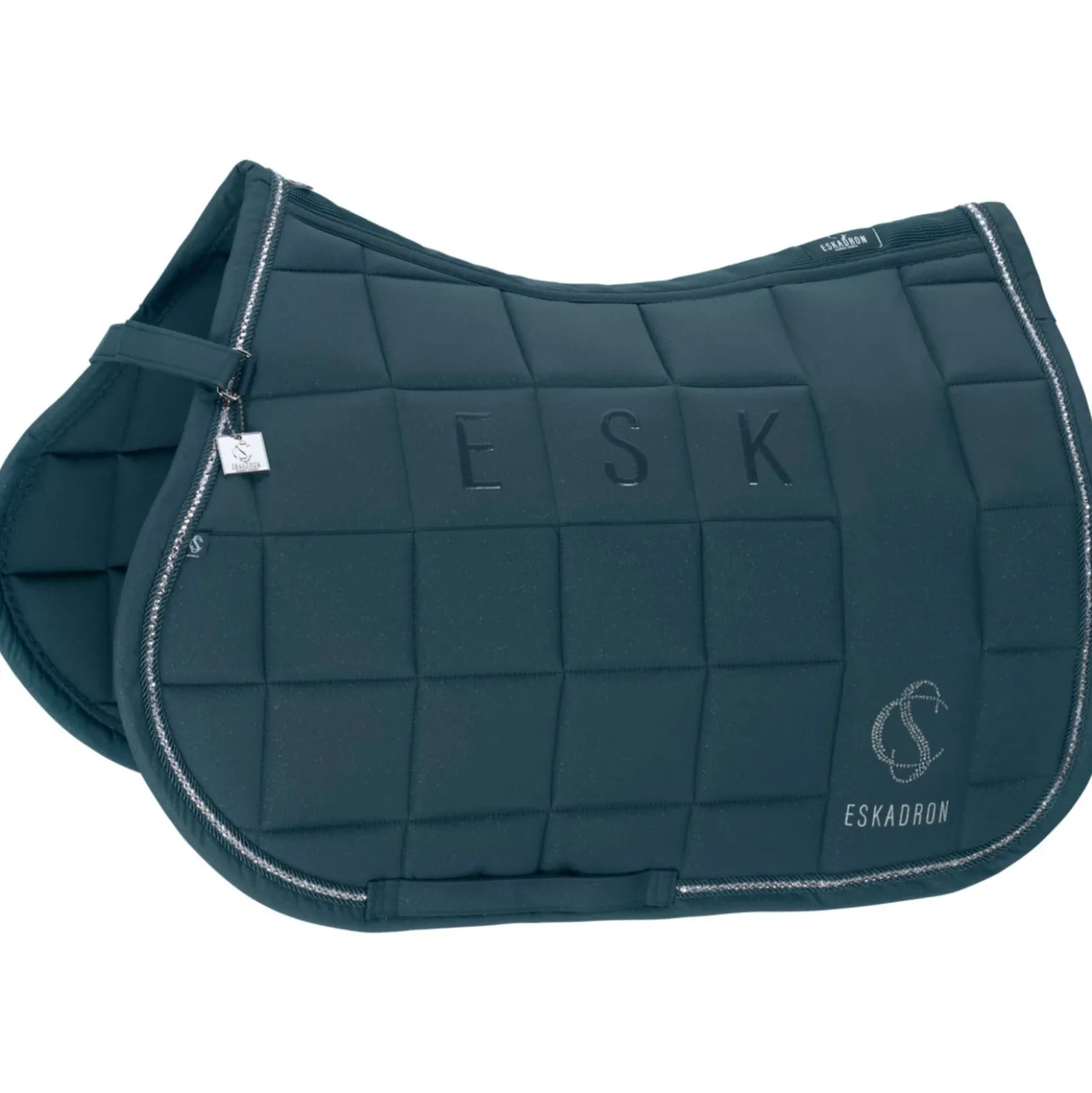 Eskadron Zadeldekje Classic Sports Big Square Sparkle Veelzijdigheid Ocean
